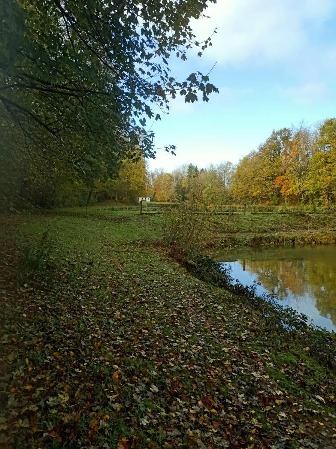 Deux Etangs Poissonneux Au Milieu Des Bois Avec Gite Moderne, La Halte Des Deux Lacs Rosée المظهر الخارجي الصورة